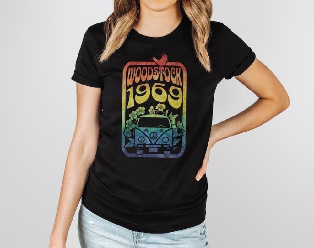 Woodstock 1969 Shirt Woodstock Shirt Hippie Shirt Retro Shirt